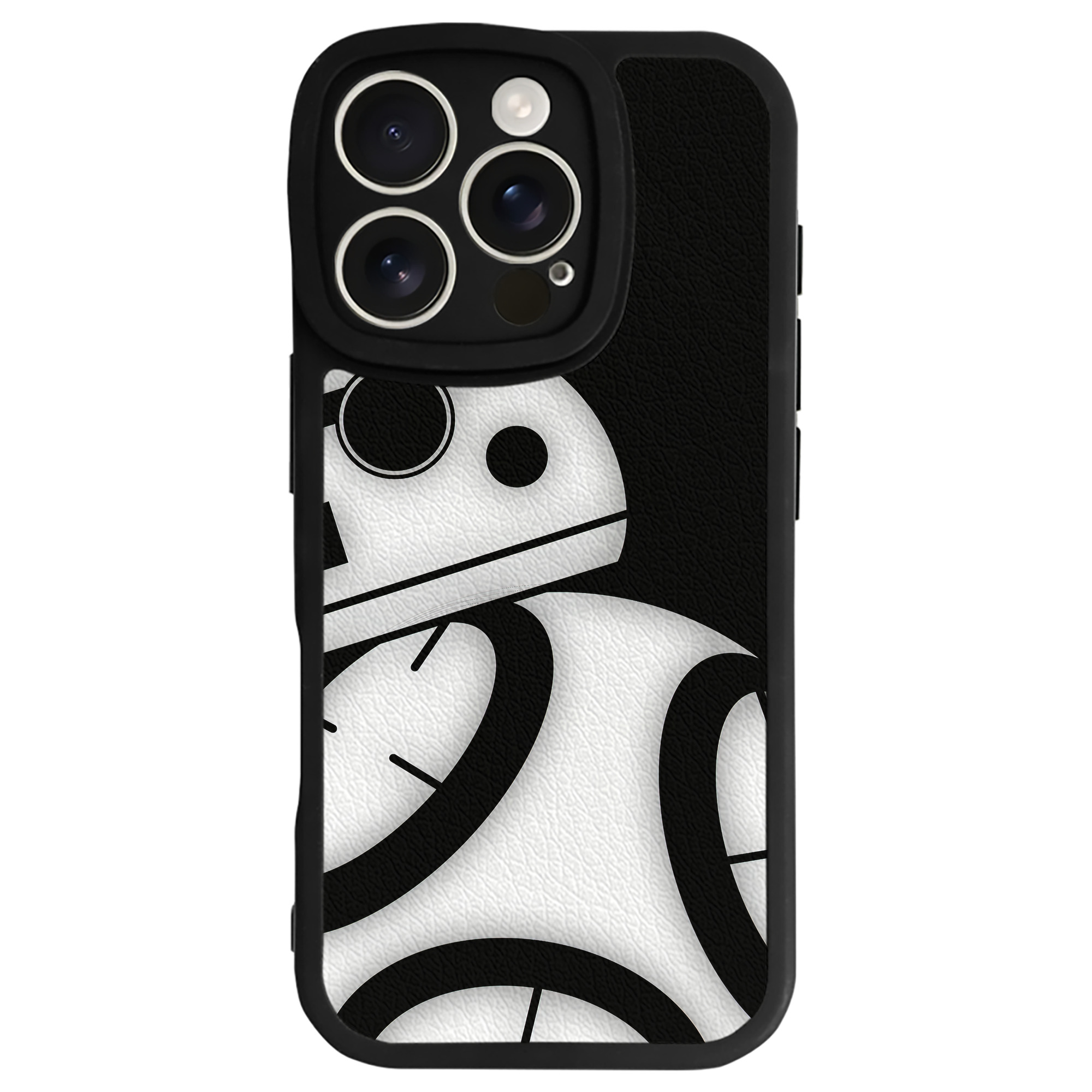 （画像用） スター・ウォーズ Star Wars 【iPhone 16シリーズ対応】シリコンスマホケース（レザー調） 材質：シリコン